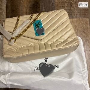 Cream Quilted Bag